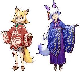 カイトくんとタマキちゃん