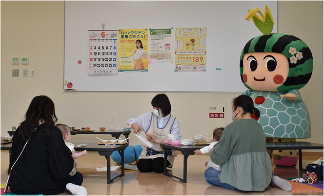 つがーるちゃんと食材3