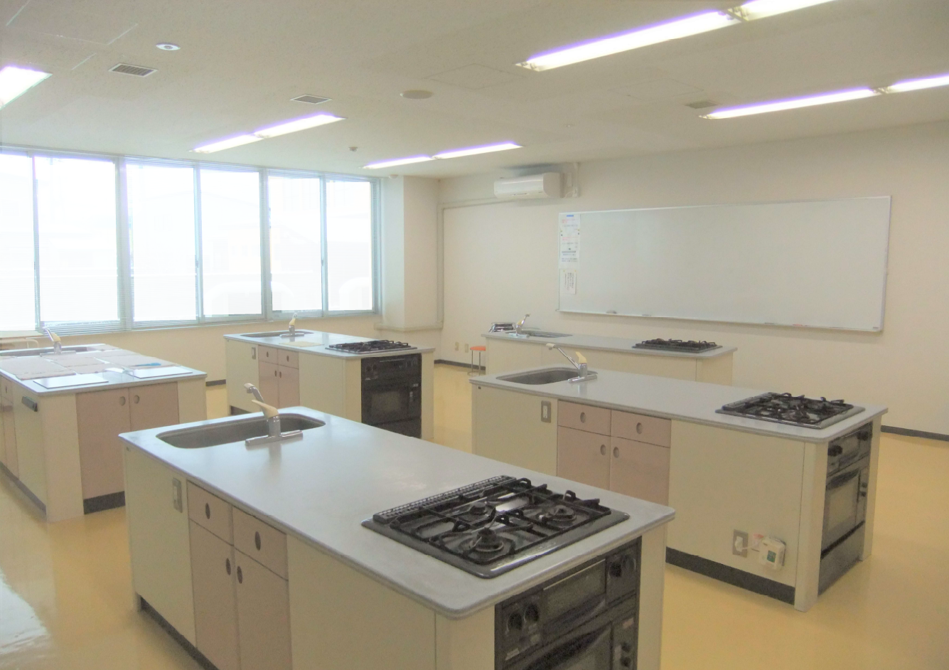 調理室の調理台の様子