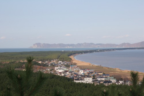 呑龍岳展望台からの眺望を撮影した写真