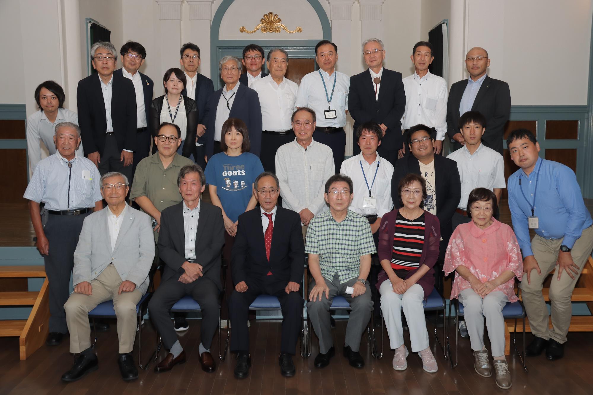交流会集合写真