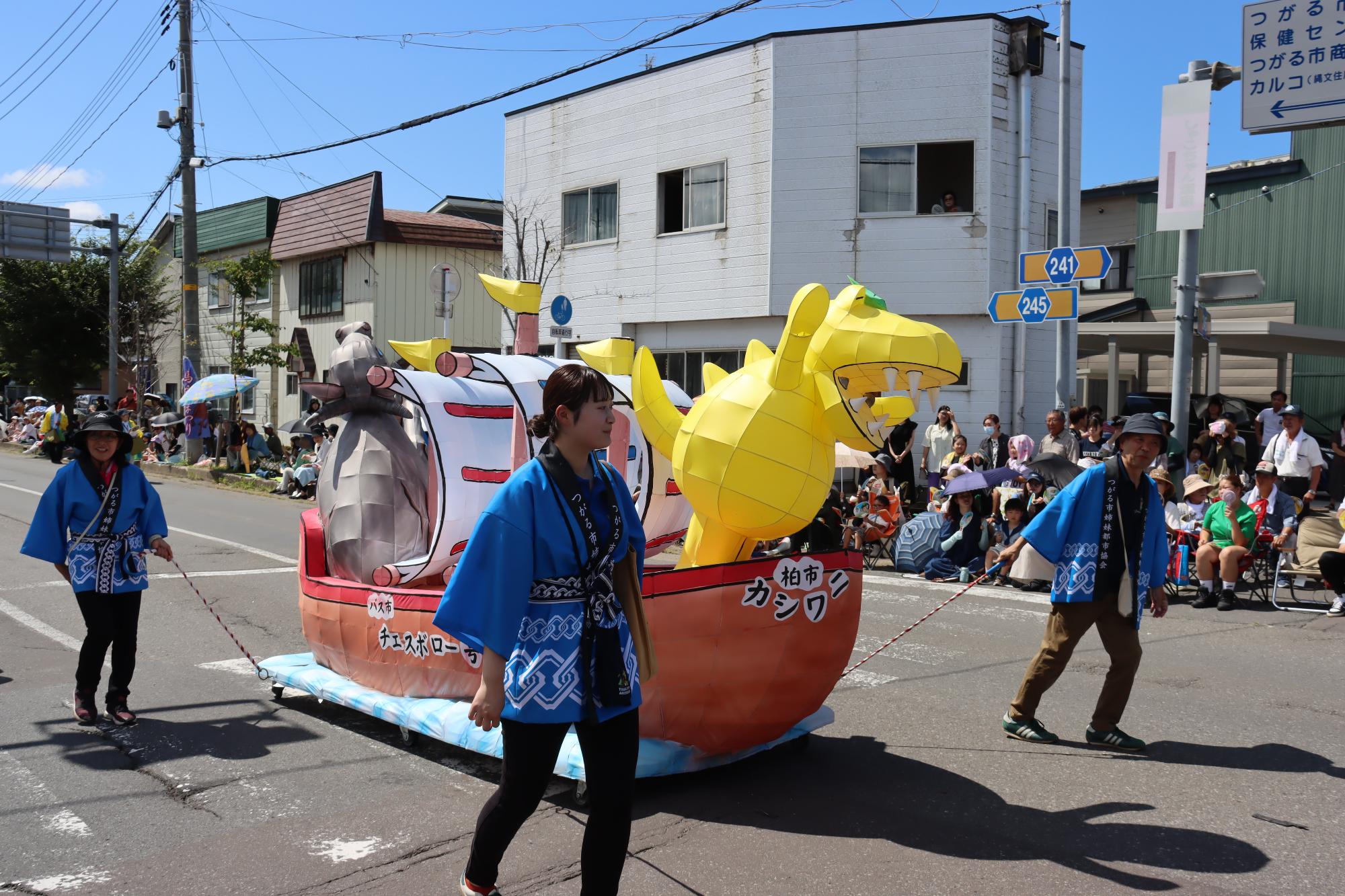 馬市パレードの様子