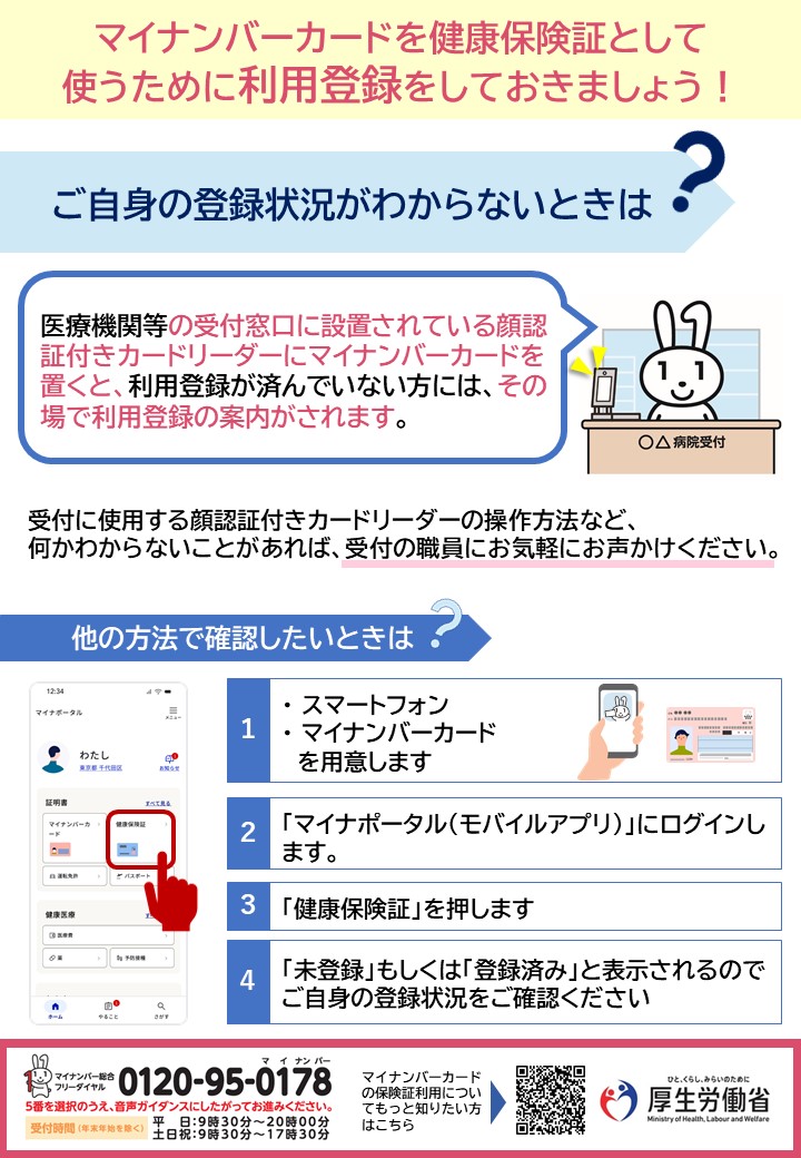マイナ保険証登録情報