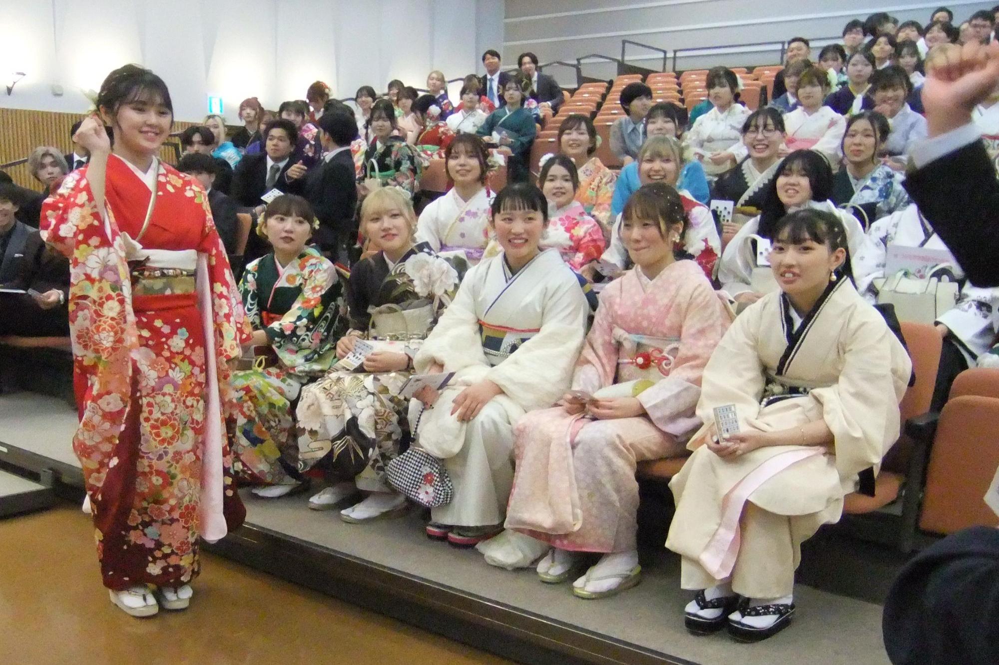 アトラクションのビンゴ大会