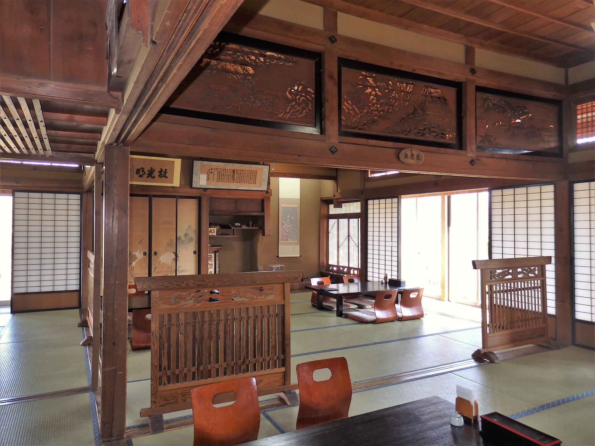 旧増田家住宅母屋座敷