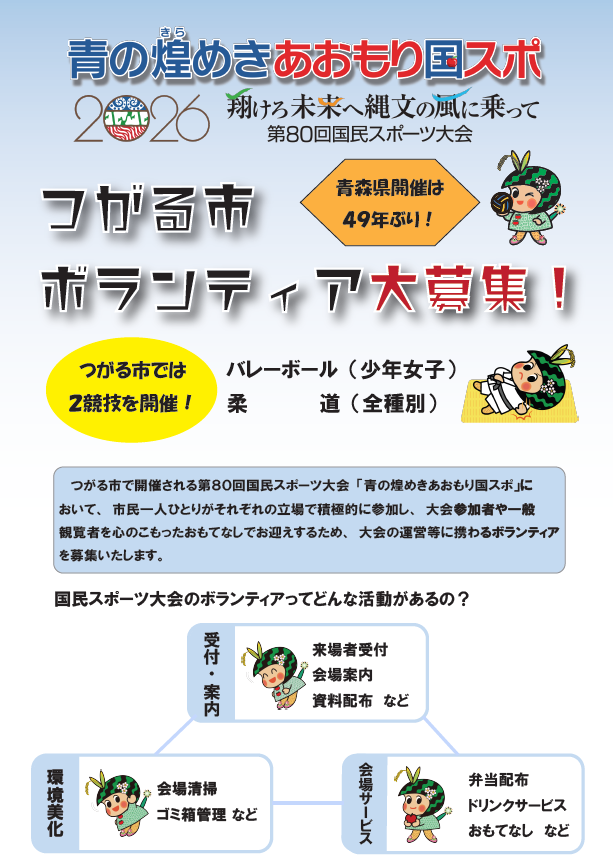 ボランティアチラシ